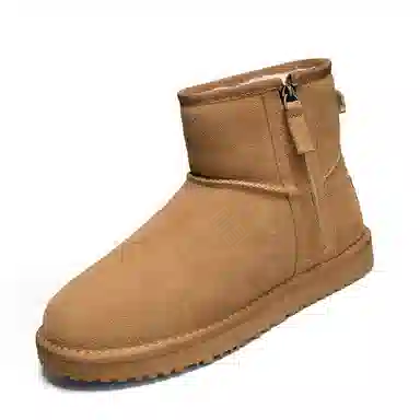 时尚舒适 内里加绒 短筒 雪地靴 男款