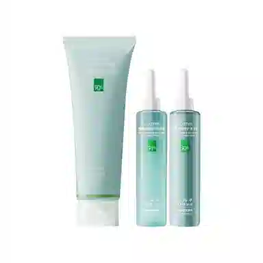 一叶子 雪耳系列 水润修护护肤套装 滋润清洁 四件套