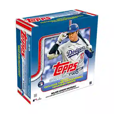 Topps 25 Baseball MLB Series Two Mega Box