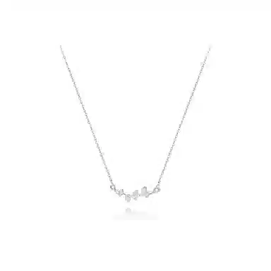 【纯银999 | 三生有杏】 凤祥囍事 老凤祥 经典百搭小众设计轻奢精致高级感简约时尚学生日常通勤约会温柔气质可调节锁骨链 足银 项链 女款