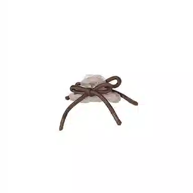 水中玉 蝴蝶结网纱抓夹高级感后脑勺盘发鲨鱼夹夹子发量多头饰#好运 亚克力 发夹 女款