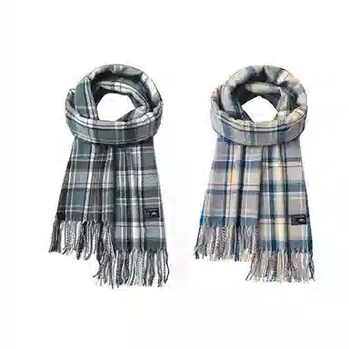 SKTA Vintage Plaid Scarf