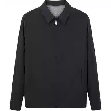 才子 男装简约弹力锦氨夹克 男款