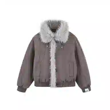 【dme】 潮流复古美式座山雕设计感加厚保暖外套高街休闲棉衣时尚冬款无性别主义中性棉服 男女同款