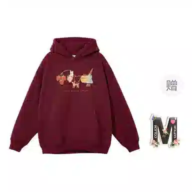 棉购 卡通百搭通勤简约卫衣 女款