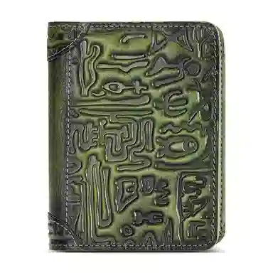 WilliamPOLO Retro Leather Wallet