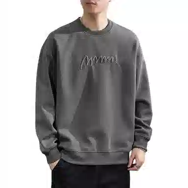 遨宇 美式复古经典休闲潮流简约极简风休闲百搭户外内搭卫衣 男款