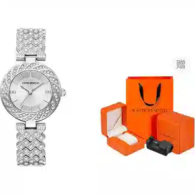 Katie Ermilio Quartz Watch Silver Dial 29mm