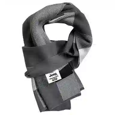 Jeep Knit Plaid Scarf