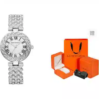 Katie Ermilio Quartz Watch Silver Dial 29mm