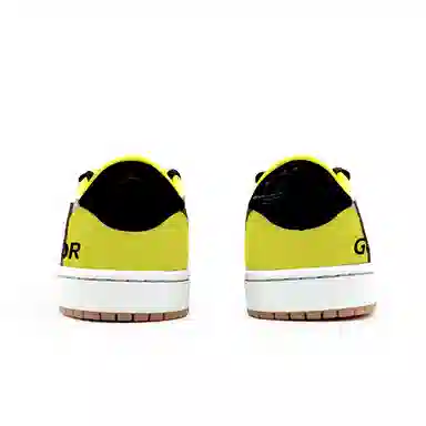 Travis Scott x Air Jordan 1 Low OG "Black Yellow Brown"