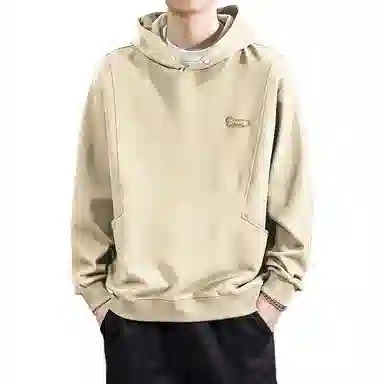 遨宇 美式经典复古休闲极简风潮流设计感百搭户外上衣卫衣 男款