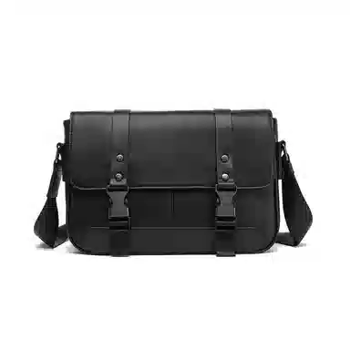 老人头 经典复古老花潮流时尚 合成革 单肩包 常规 男款 多色