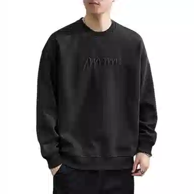 遨宇 美式复古经典休闲潮流简约极简风休闲百搭户外内搭卫衣 男款