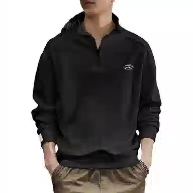 遨宇 美式复古休闲潮流经典潮牌极简风百搭户外上衣卫衣 男款