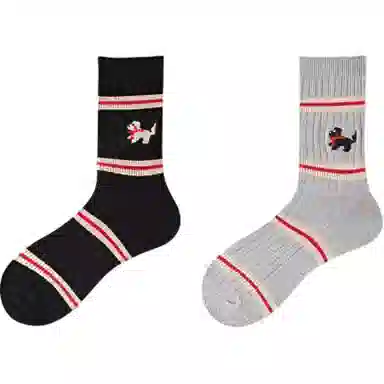 帕兰朵 可爱袜子堆堆袜、中筒袜 女款