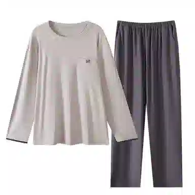 好福份 休闲德绒男士睡衣 男款