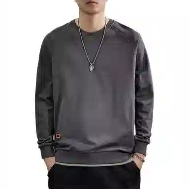 遨宇 美式经典复古潮流极简风百搭户外休闲外套卫衣 男款