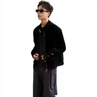 拓菲 美拉德哈灵顿美式立领舒适工艺高街夹克 男女同款
