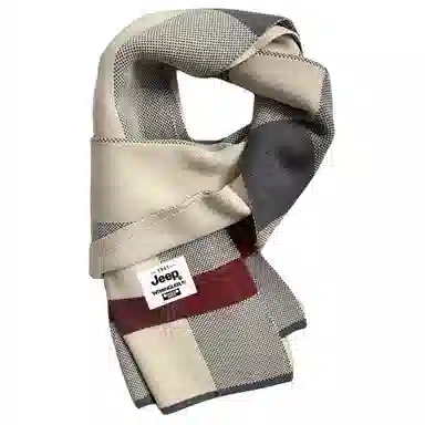 Jeep Knit Plaid Scarf