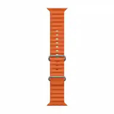 亿祈发 表带 苹果适用 硅胶材质 海洋表带扣环式男女通用