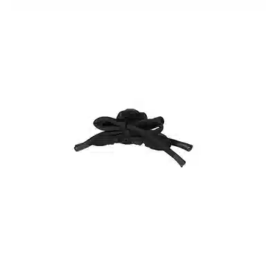 水中玉 蝴蝶结网纱抓夹高级感后脑勺盘发鲨鱼夹夹子发量多头饰#好运 亚克力 发夹 女款