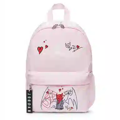 Jordan Backpack Pink Logo