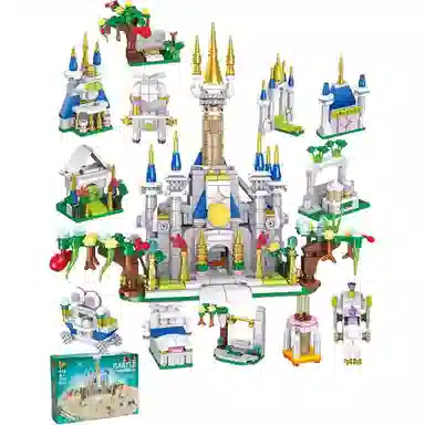 PANLOS BRICK Dream Princess Castle 9963pcs