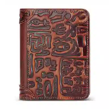 WilliamPOLO Retro Leather Wallet