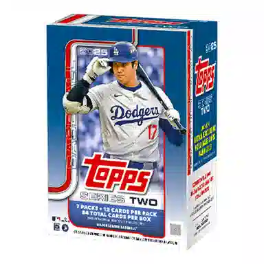 Topps 25 Baseball MLB Series Two Mega Box
