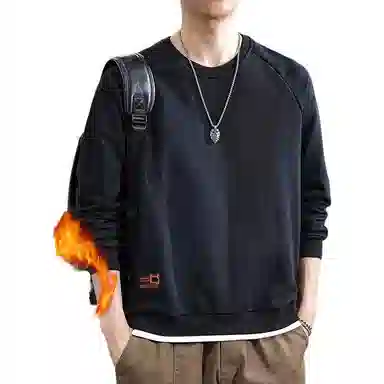 遨宇 美式经典复古潮流极简风百搭户外休闲外套卫衣 男款