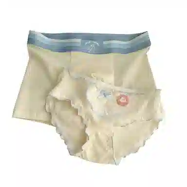 ECONICE Couple Cotton Antibacterial Underwear Set