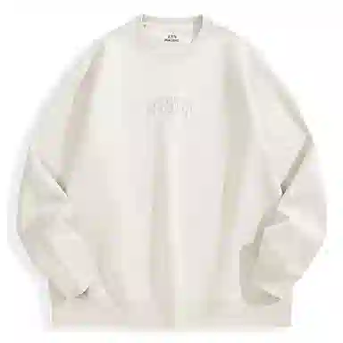 PEACEBIRD MEN Suede Fleece Sweatshirt