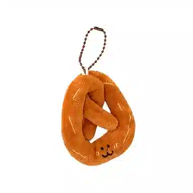 玄唐 创意卡通烘焙面包公仔百搭小玩偶 毛绒 挂件 男女同款情侣款