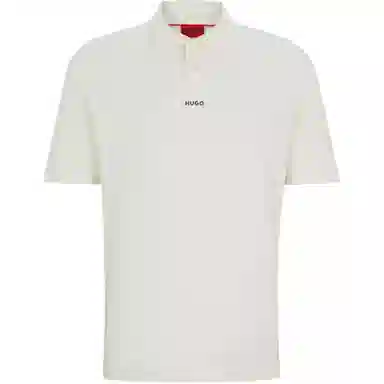 HUGO BOSS POLO SHIRT WITH LOGO PRINT Polo