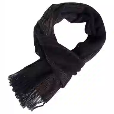 红豆 时尚柔软百搭舒适  山羊绒 绒线围巾 男款