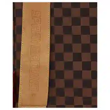 Sprayground Logo Fabric Backpack Brown