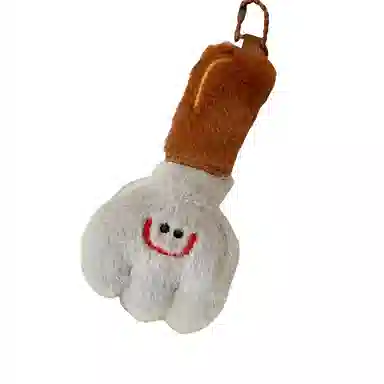 玄唐 可爱创意厨具刀叉公仔百搭背包挂坠装饰小玩偶挂饰 毛绒 挂件 男女同款情侣款