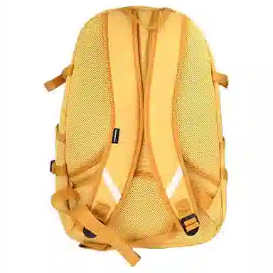 Converse Logo Zipper Backpack Yellow