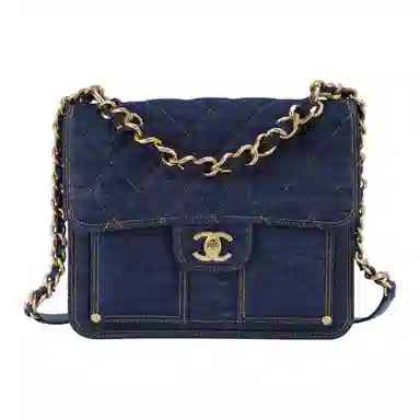 CHANEL 23S Denim Backpack