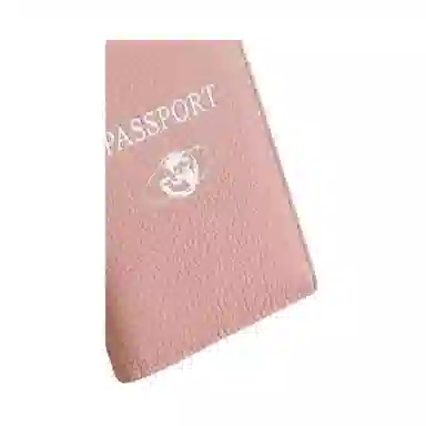 彤彤兔 多功能旅游机票夹 头层牛皮 护照包钱包卡包 男女同款情侣款 大象灰色\粉色\蓝色\绿色\红色\黑色