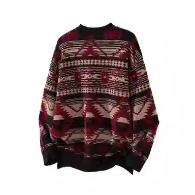 COLD MAPLE Youth Jacquard Knit Sweater