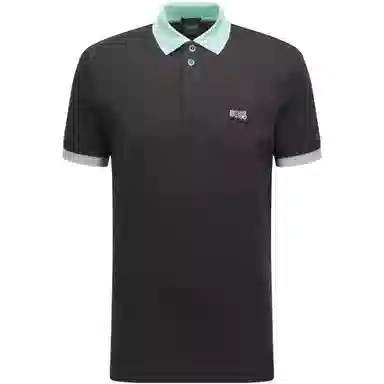 HUGO BOSS Interlock-Cotton Slim-Fit Polo Shirt With Logo Patch PoloPolo