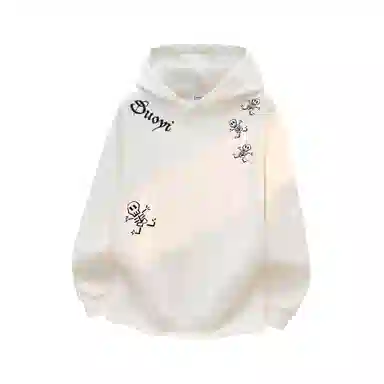 Duoyi Skull Logo Hoodie