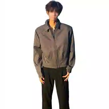 黑马漫画 美式复古款外套男秋季潮牌高级感痞帅翻领西装 男女同款