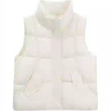 爱依服 简约百搭棉衣通勤马甲 女款