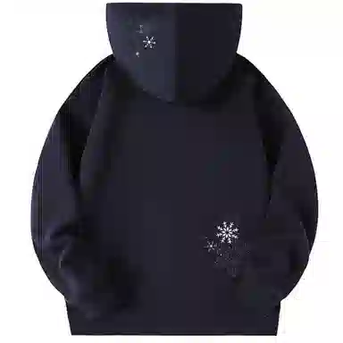 大卫贝肯 美式高街复古品牌印花百搭日常通勤潮流时尚小众套头连帽卫衣 男女同款