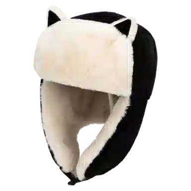 梦特娇 骑车防风保暖 雪尼尔 雷锋帽 男女同款情侣款