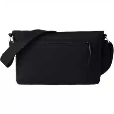 Warrior Tassel Velvet Messenger Bag Black