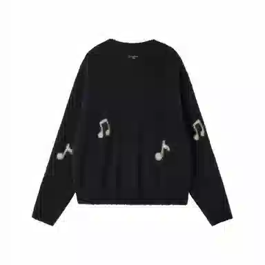 LOVE ME LATER Faux Mink Jacquard Cardigan